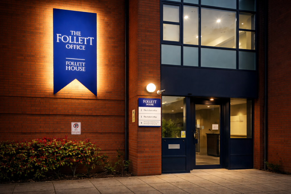 Illuminated Signage in Hertfordshire