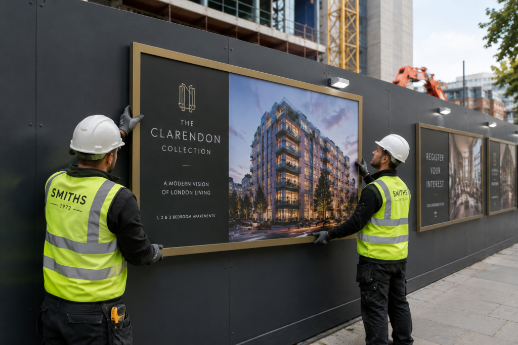 Site Hoarding Graphics | Construction & Development Branding